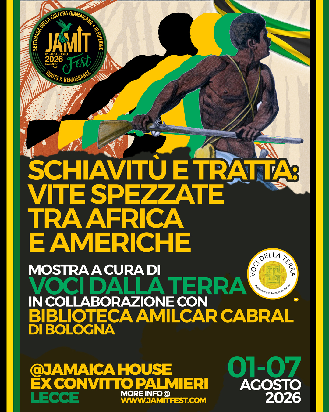 1-7 agosto - Slavery exhibit