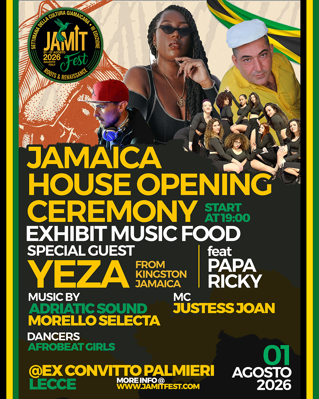 1 agosto - Jamit opening_