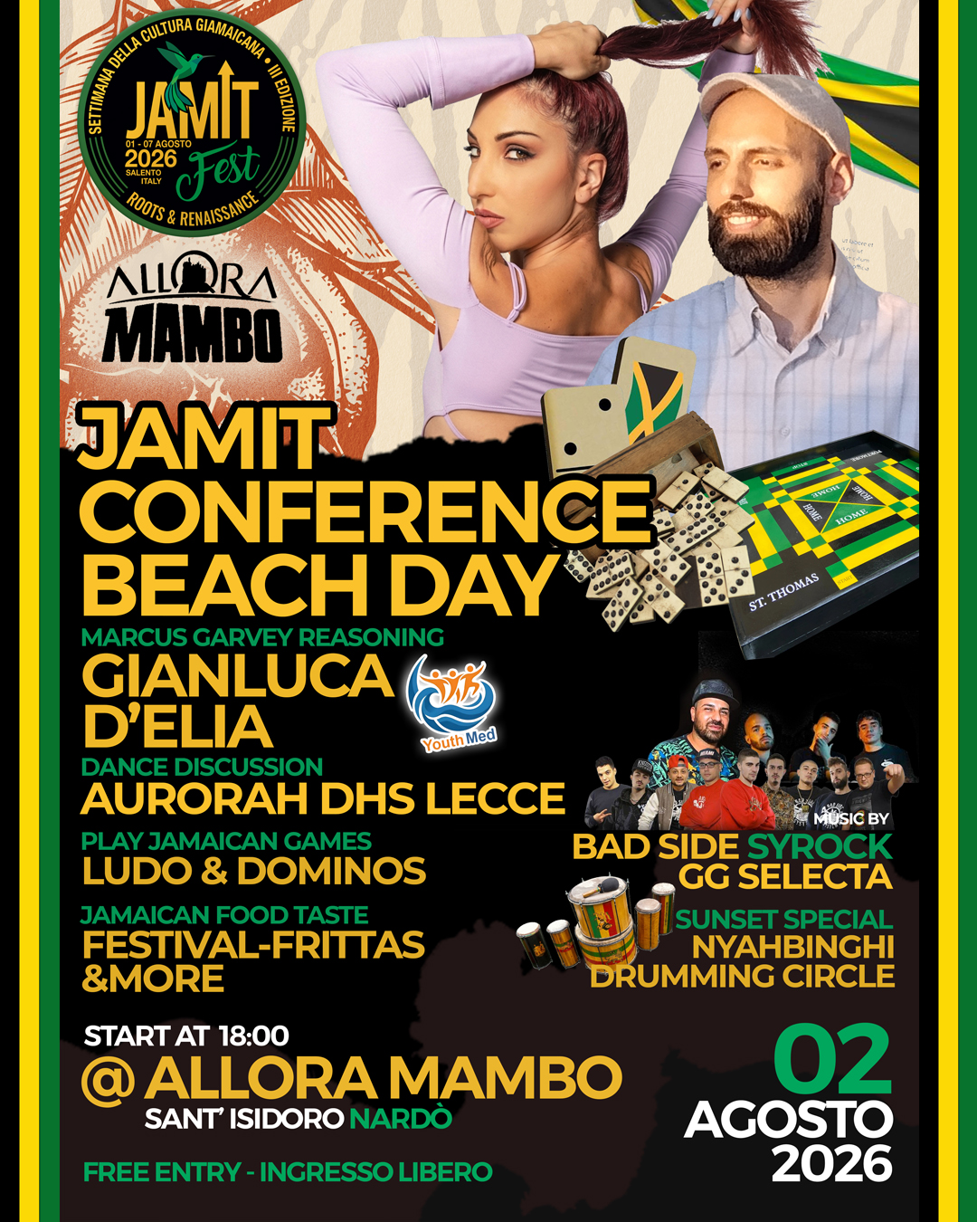 2 agosto - Jamit Conference Beach Day
