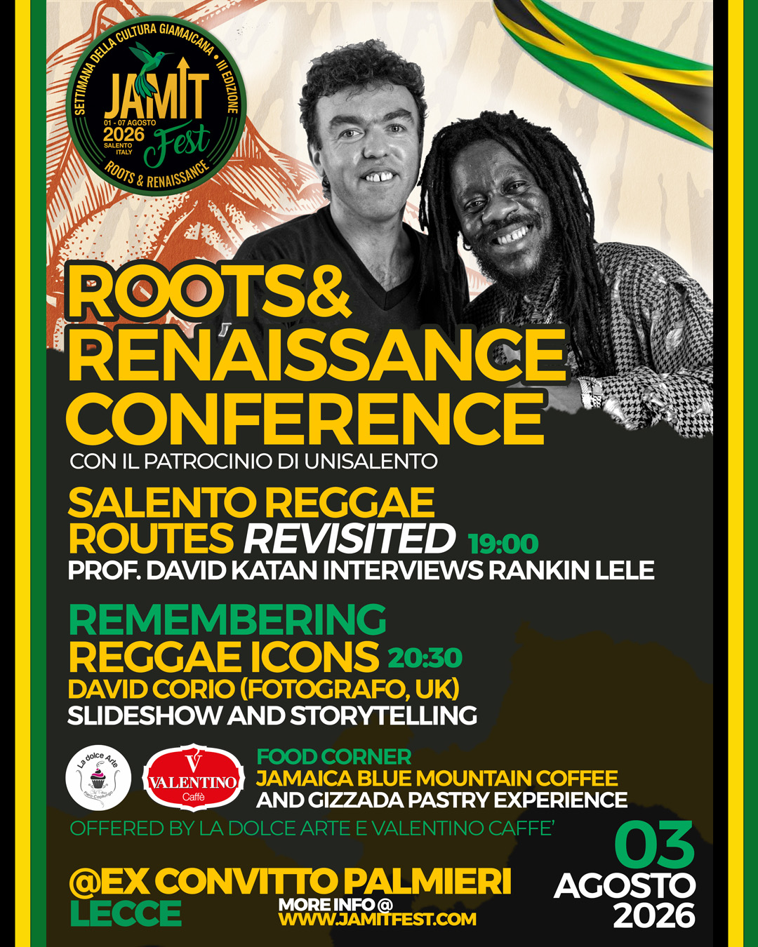 3 agosto - Roots & renaissance conference