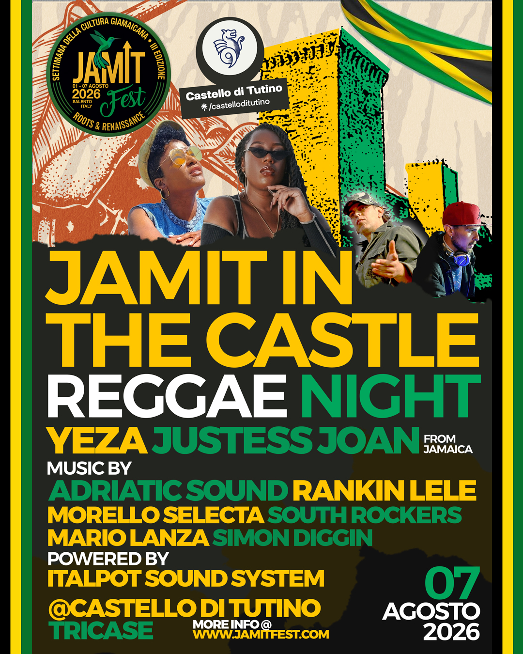 7 agosto - Jamit in the Castle